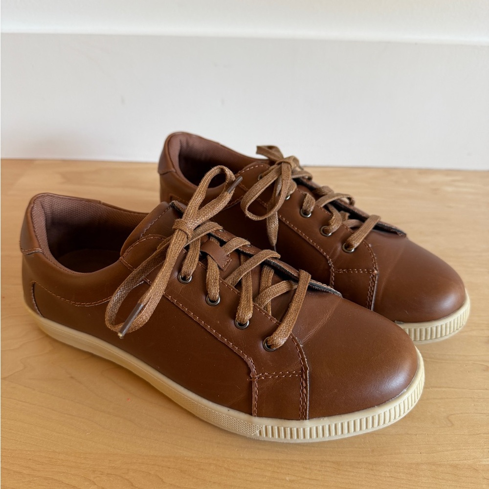 Boys 6.5 Deer Stags Kane Brown Faux Leather Dress Shoes